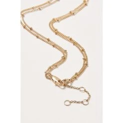 Oliver Bonas Galia Resin & Metal Double Row Necklace -Oliver Bonas Shop unnamed file 1006