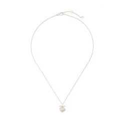 Oliver Bonas Almeta Pearl & Sterling Silver Tone Necklace