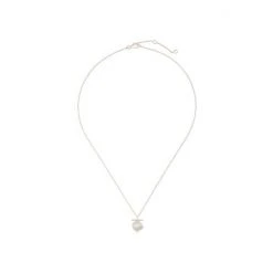 Oliver Bonas Almeta Pearl & Sterling Silver Tone Necklace -Oliver Bonas Shop unnamed file 1029