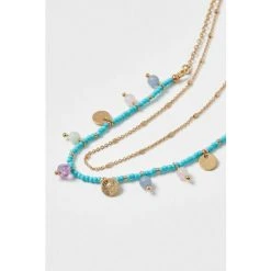 Oliver Bonas Natural Layered Chain Necklace -Oliver Bonas Shop unnamed file 1068