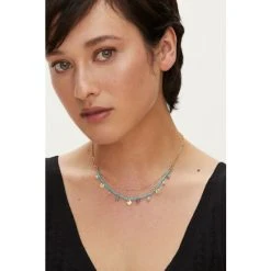 Oliver Bonas Natural Layered Chain Necklace -Oliver Bonas Shop unnamed file 1070