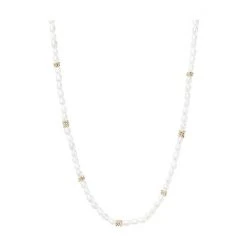 Oliver Bonas Edith Gold Coloured Pearl And Bead Necklace -Oliver Bonas Shop unnamed file 1085