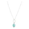 Oliver Bonas Blue Lucia Sterling Silver Loop And Oval Amazonite Drop Necklace -Oliver Bonas Shop unnamed file 1092