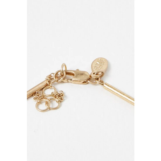 Oliver Bonas Blue Romina Beads And Pearls With Textured Disc Pendant Necklace 6 Oliver Bonas Blue Romina Beads And Pearls With Textured Disc Pendant Necklace - Image 4