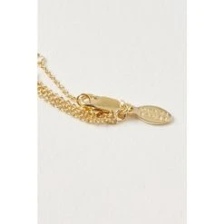 Oliver Bonas Savannah Triple Row Shapes Gold Plated Brass Layered Necklace -Oliver Bonas Shop unnamed file 1127