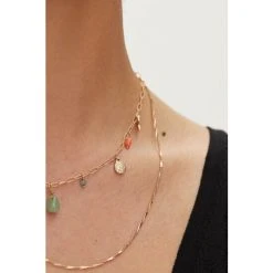 Oliver Bonas Natural Layered Necklace -Oliver Bonas Shop unnamed file 1136
