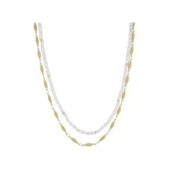 Oliver Bonas Natural Bondi Pearl Chain Double Row Chain Necklace -Oliver Bonas Shop unnamed file 1162