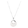 Oliver Bonas Silver Tone Francesca Mother Of Pearl Curve Disc Drop Pendant Necklace -Oliver Bonas Shop unnamed file 1163