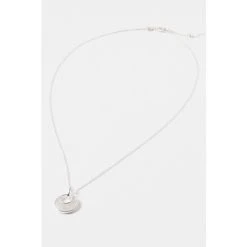 Oliver Bonas Silver Tone Francesca Mother Of Pearl Curve Disc Drop Pendant Necklace -Oliver Bonas Shop unnamed file 1164