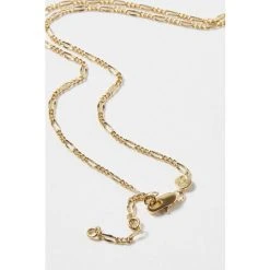 Oliver Bonas Kymani Engraved Disc & Stone Inlay Gold Plated Necklace -Oliver Bonas Shop unnamed file 1178