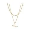 Oliver Bonas Womens Gold Plated Brass Iustus Double Row T Bar Bamboo Pendant Necklace -Oliver Bonas Shop unnamed file 1180