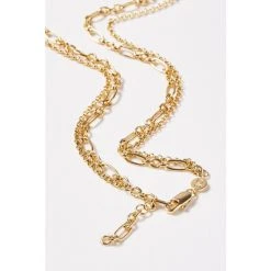 Oliver Bonas Womens Gold Plated Brass Iustus Double Row T Bar Bamboo Pendant Necklace -Oliver Bonas Shop unnamed file 1183