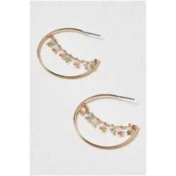 Oliver Bonas Gold Tone Serena Hoop Earrings -Oliver Bonas Shop unnamed file 121