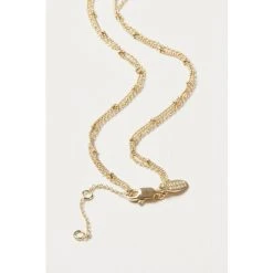 Oliver Bonas Gold Plated Layered Necklace -Oliver Bonas Shop unnamed file 1216