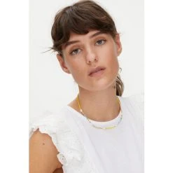 Oliver Bonas Yellow Skyla Seed Bead And Pearl Drop Necklace -Oliver Bonas Shop unnamed file 1236