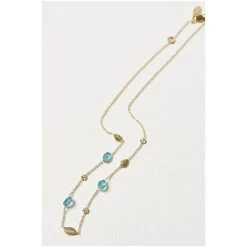 Oliver Bonas Green Treasure Flower Leaf And Stone Detail Collar Necklace -Oliver Bonas Shop unnamed file 1285