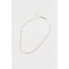 Oliver Bonas White Mila Pearl Detail Gold Plated Chain Necklace -Oliver Bonas Shop unnamed file 1286