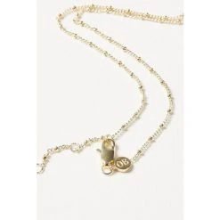 Oliver Bonas Alula Round Pearl Drop Gold Plated Pendant Necklace -Oliver Bonas Shop unnamed file 1299