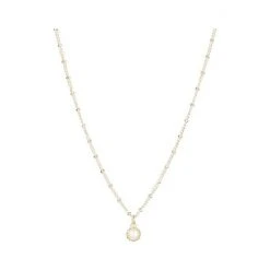 Oliver Bonas Alula Round Pearl Drop Gold Plated Pendant Necklace -Oliver Bonas Shop unnamed file 1302