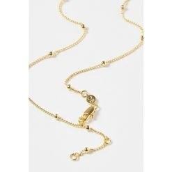 Oliver Bonas Blue Ula Flower Pearl & Heart Gold Plated Chain Necklace -Oliver Bonas Shop unnamed file 1312