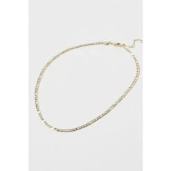 Oliver Bonas White Oak Figaro Chain Necklace