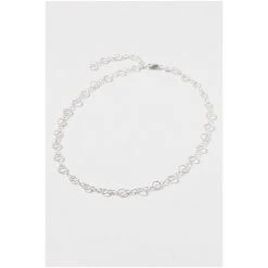 Oliver Bonas Silver Tone Isandro Loop Link Chain Necklace -Oliver Bonas Shop unnamed file 1377