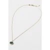 Oliver Bonas Darby Disc & Green Stone Inlay Gold Plated Necklace -Oliver Bonas Shop unnamed file 1383