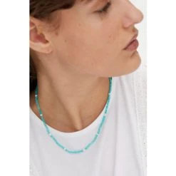 Oliver Bonas Blue Jovie Beaded Nugget Blue Amazonite And Silver Necklace -Oliver Bonas Shop unnamed file 1410