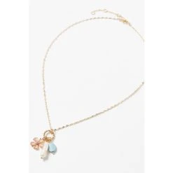 Oliver Bonas Natural Ariana Flower And Pearl Drop Pendant Necklace -Oliver Bonas Shop unnamed file 1444