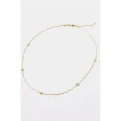 Oliver Bonas Gold Plated Amara Mini Flower Detail Chain Necklace -Oliver Bonas Shop unnamed file 1462