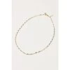 Oliver Bonas Gold Tone Kismet Textured Link Chain Necklace -Oliver Bonas Shop unnamed file 1470
