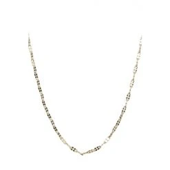 Oliver Bonas Gold Tone Kismet Textured Link Chain Necklace -Oliver Bonas Shop unnamed file 1473
