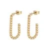 Oliver Bonas Gold Serena Thin Twisted Hoop Earrings -Oliver Bonas Shop unnamed file 149