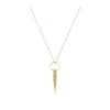 Oliver Bonas Gold Coloured Aida Fine Circle Fan Drop Pendant Necklace -Oliver Bonas Shop unnamed file 1505