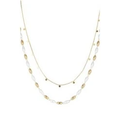Oliver Bonas Natural Elle Mini Disc Layered Necklace -Oliver Bonas Shop unnamed file 1522