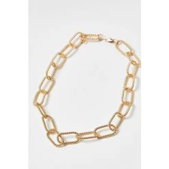 Oliver Bonas Gold Serena Twisted Links Chunky Chain Necklace -Oliver Bonas Shop unnamed file 1557