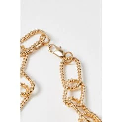 Oliver Bonas Gold Serena Twisted Links Chunky Chain Necklace -Oliver Bonas Shop unnamed file 1559