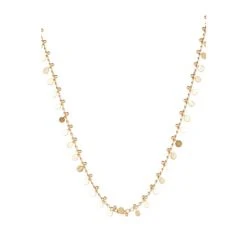 Oliver Bonas Gold Coloured Nadine Tiny Discs Necklace -Oliver Bonas Shop unnamed file 1576