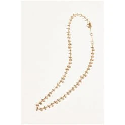Oliver Bonas Gold Coloured Nadine Tiny Discs Necklace -Oliver Bonas Shop unnamed file 1581