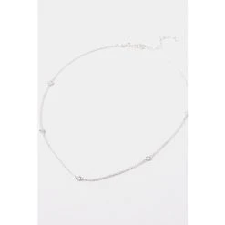 Oliver Bonas Silver Tone Aurora Mini Flower Casting Detail Chain Necklace -Oliver Bonas Shop unnamed file 1589