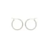Oliver Bonas Sterling Silver Elm Round Hoop Earrings -Oliver Bonas Shop unnamed file 16