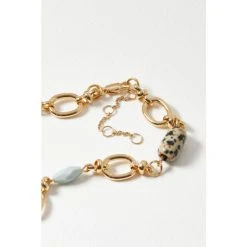 Oliver Bonas Natural Alaia Speckled Stone And Bead Chain Necklace -Oliver Bonas Shop unnamed file 1615