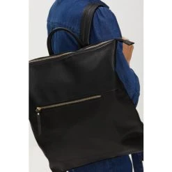 Oliver Bonas Black Alfa Sac Black Backpack -Oliver Bonas Shop unnamed file 1643