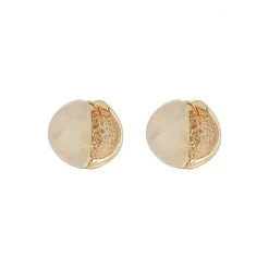 Oliver Bonas Gold Avisa Circle Hoop Earrings -Oliver Bonas Shop unnamed file 166