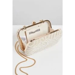 Oliver Bonas Cream Pearl Clutch Bag -Oliver Bonas Shop unnamed file 1662