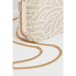 Oliver Bonas Cream Pearl Clutch Bag -Oliver Bonas Shop unnamed file 1663
