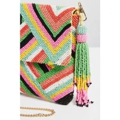 Oliver Bonas Pink Robbie Rainbow Beaded Cotton Clutch Bag 15 Oliver Bonas Pink Robbie Rainbow Beaded Cotton Clutch Bag -Oliver Bonas Shop unnamed file 1676