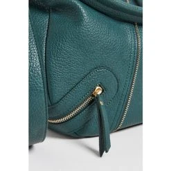 Oliver Bonas Green Teal Cassie Zip Tote -Oliver Bonas Shop unnamed file 1705