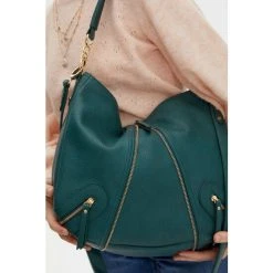 Oliver Bonas Green Teal Cassie Zip Tote -Oliver Bonas Shop unnamed file 1707