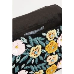Oliver Bonas Black Spring Scene Floral Yellow & Black Clutch Bag -Oliver Bonas Shop unnamed file 1714